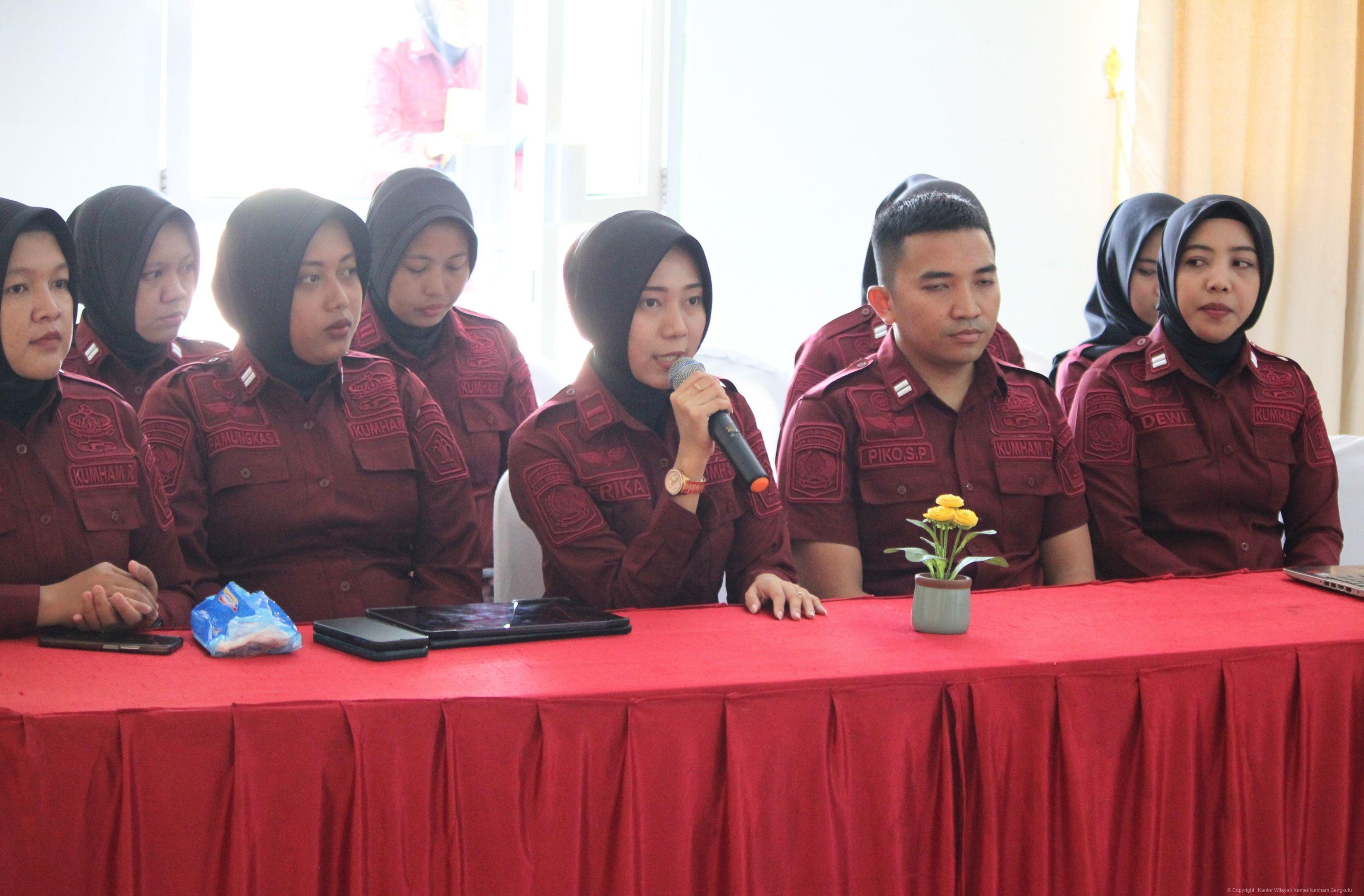 Siap Menuju WBK Pasperlu Sambut Tim RB Ditjenpas Guna Pendampingan Pembangunan ZI Menuju WBK WBBM 2