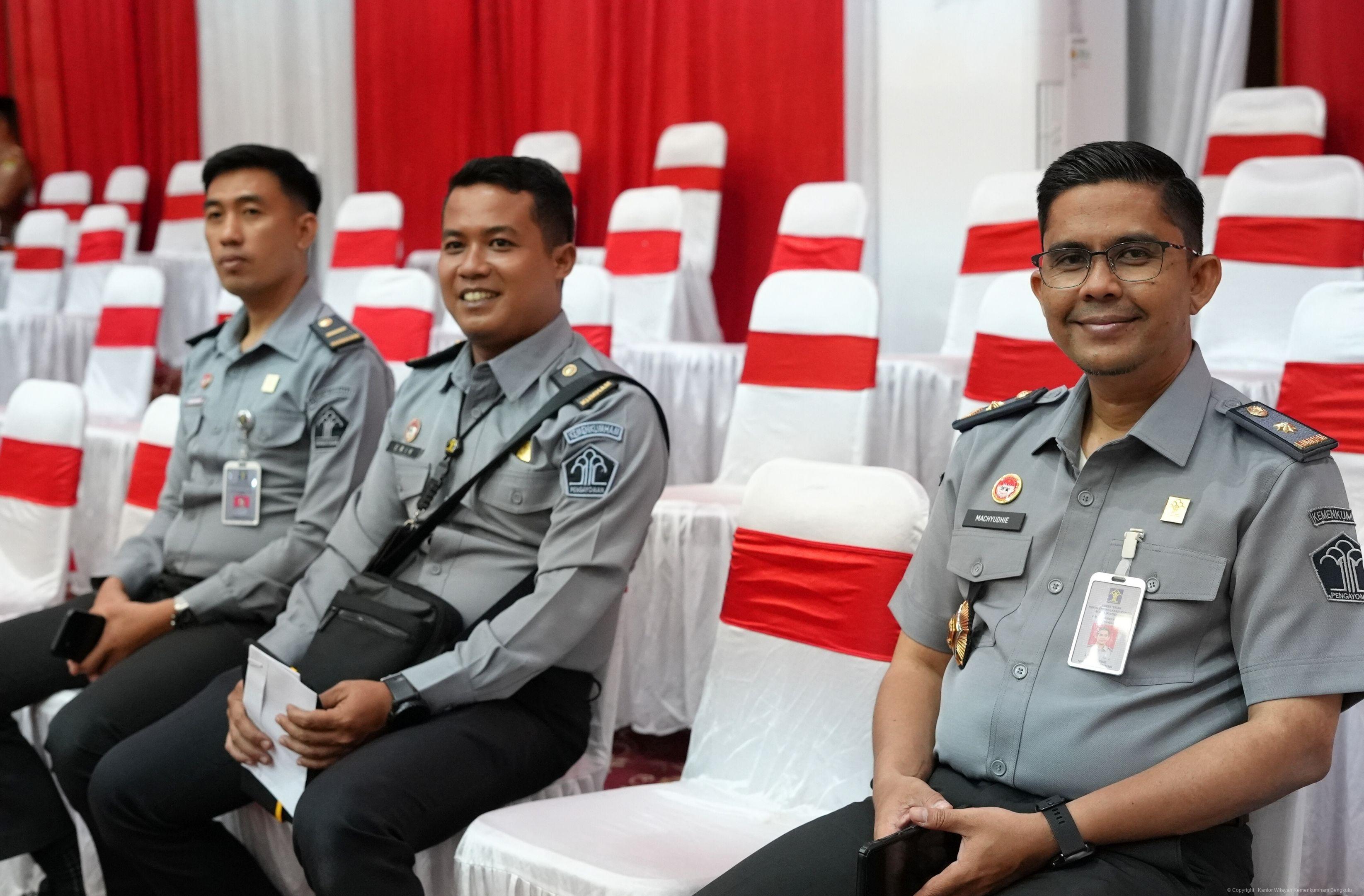 KUMHAM BENGKULU Turut Saksikan penandatanganan Nota Kesepakatan KUA PPAS APBD P Provinsi Bengkulu Tahun Anggaran 2024 3