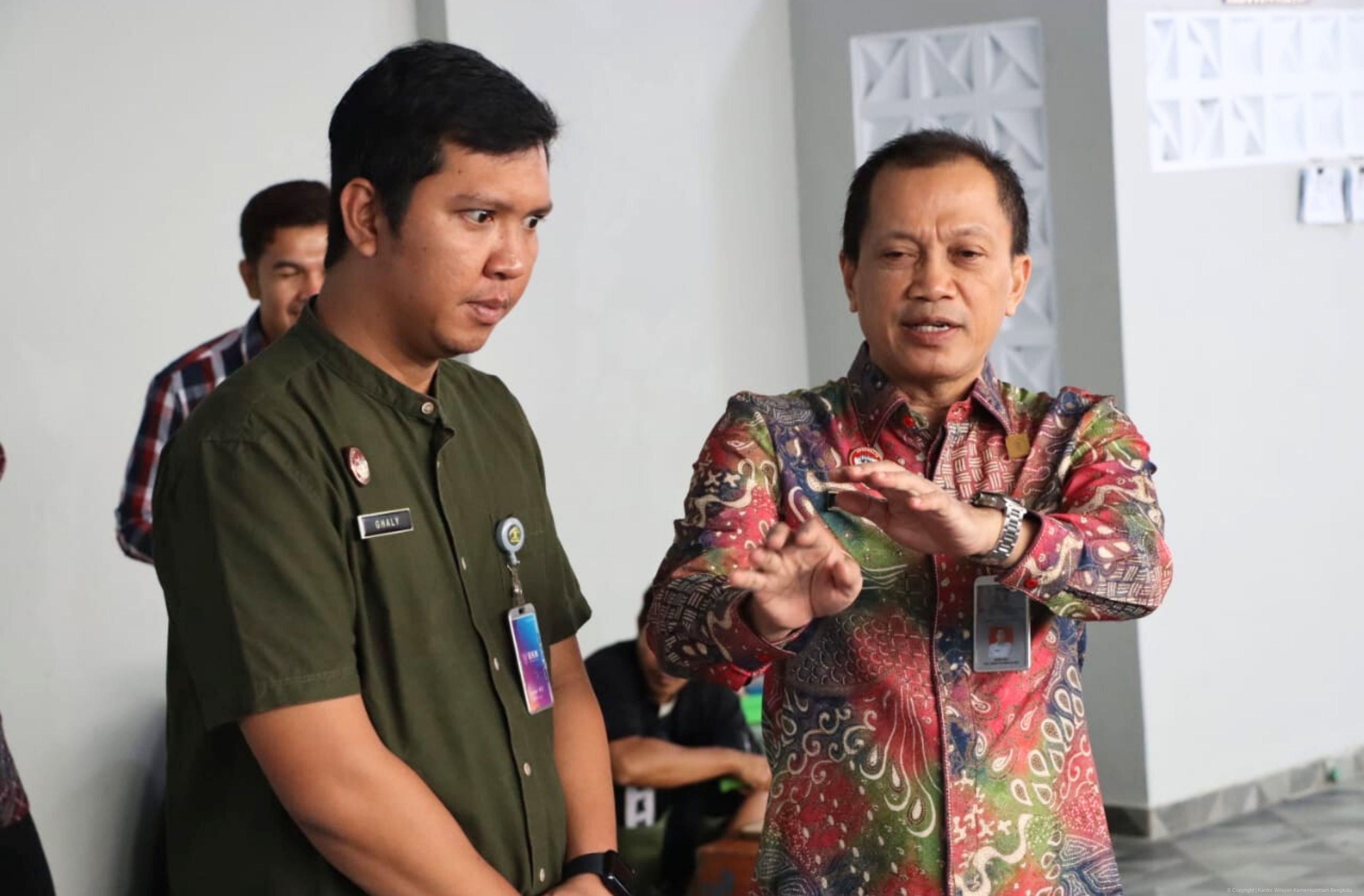 Kakanwil Bengkulu Tinjau dan Apresiasi Pembangunan Dapur Sehat di Lapas Kelas IIA Bengkulu 2