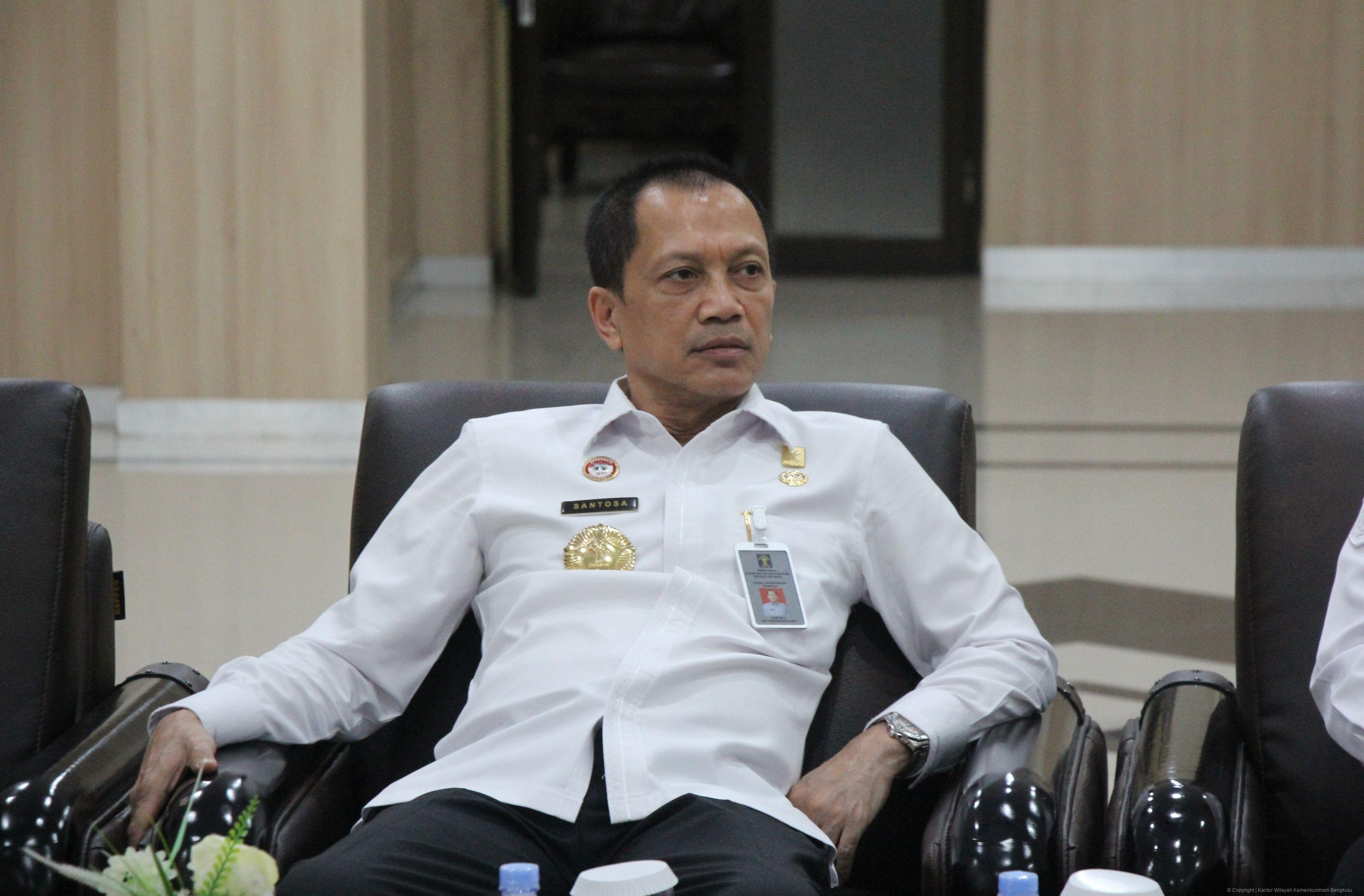 Kakanwil Kemenkumham Bengkulu Ikuti Pembekalan Coaching dan Mentoring Secara Virtual 2