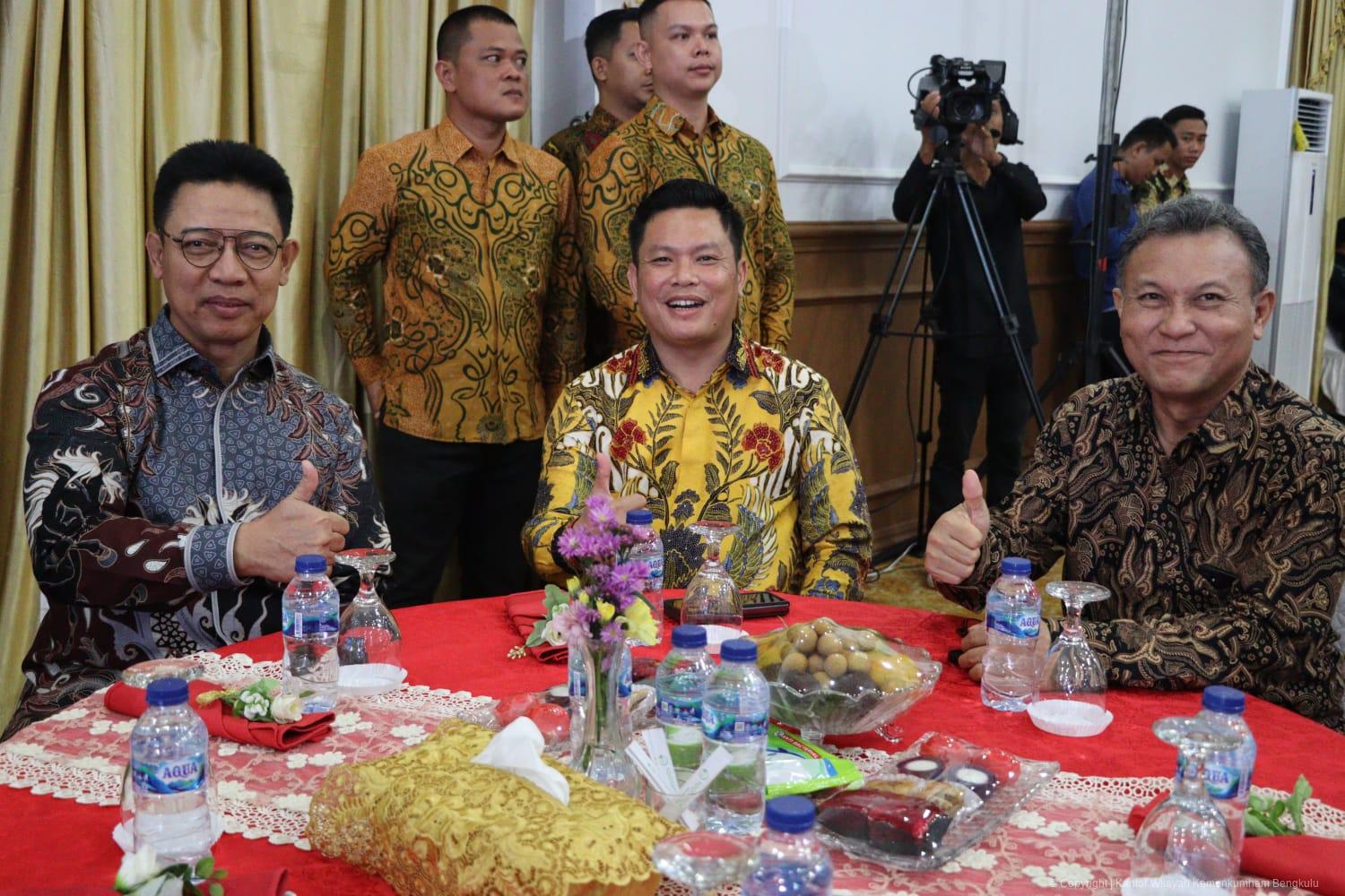 Kemenkumham Bengkulu Hadiri Acara Kenal Pamit Kapolda Tunjukkan Sinergi dalam Penegakan Hukum 2
