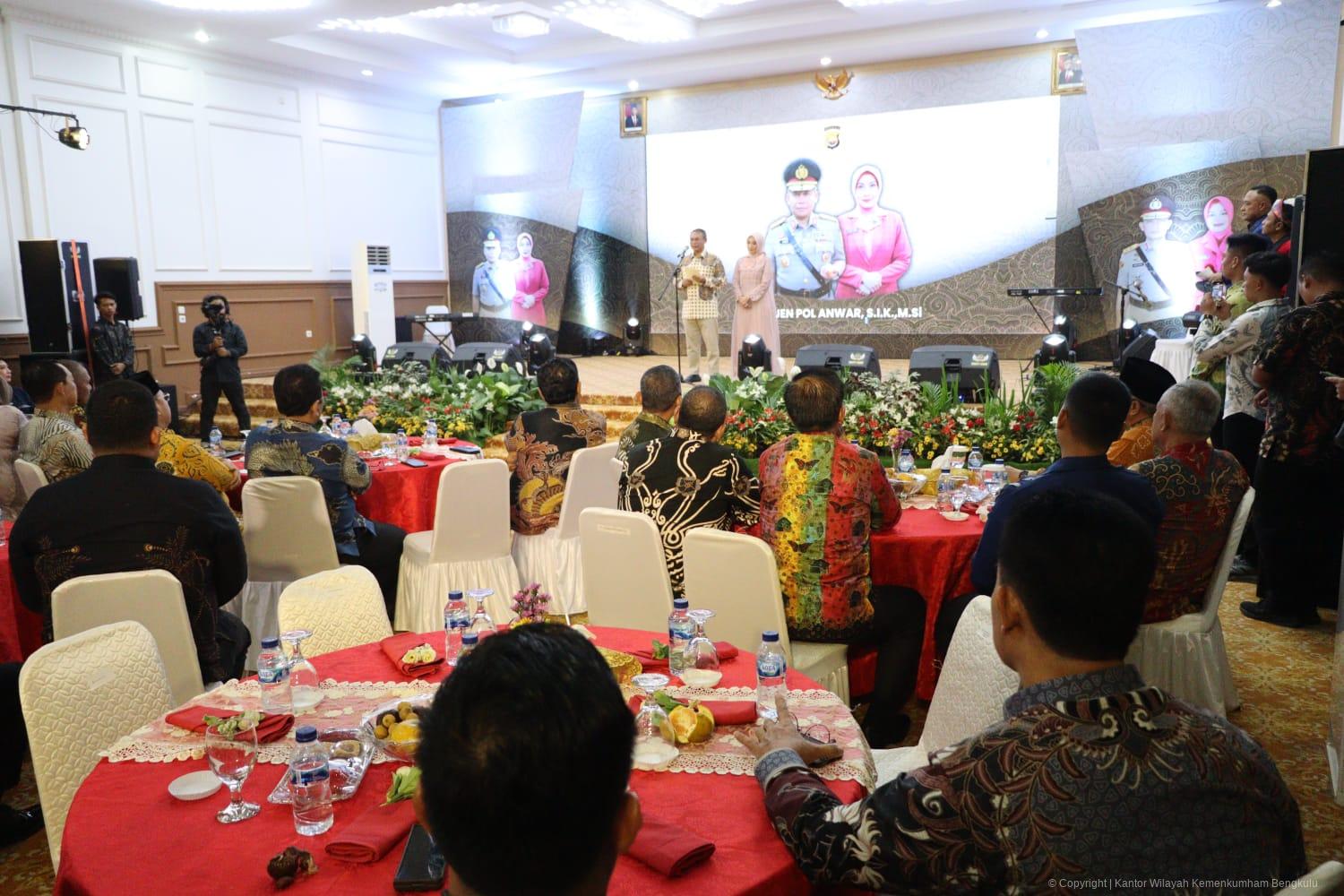 Kemenkumham Bengkulu Hadiri Acara Kenal Pamit Kapolda Tunjukkan Sinergi dalam Penegakan Hukum 6