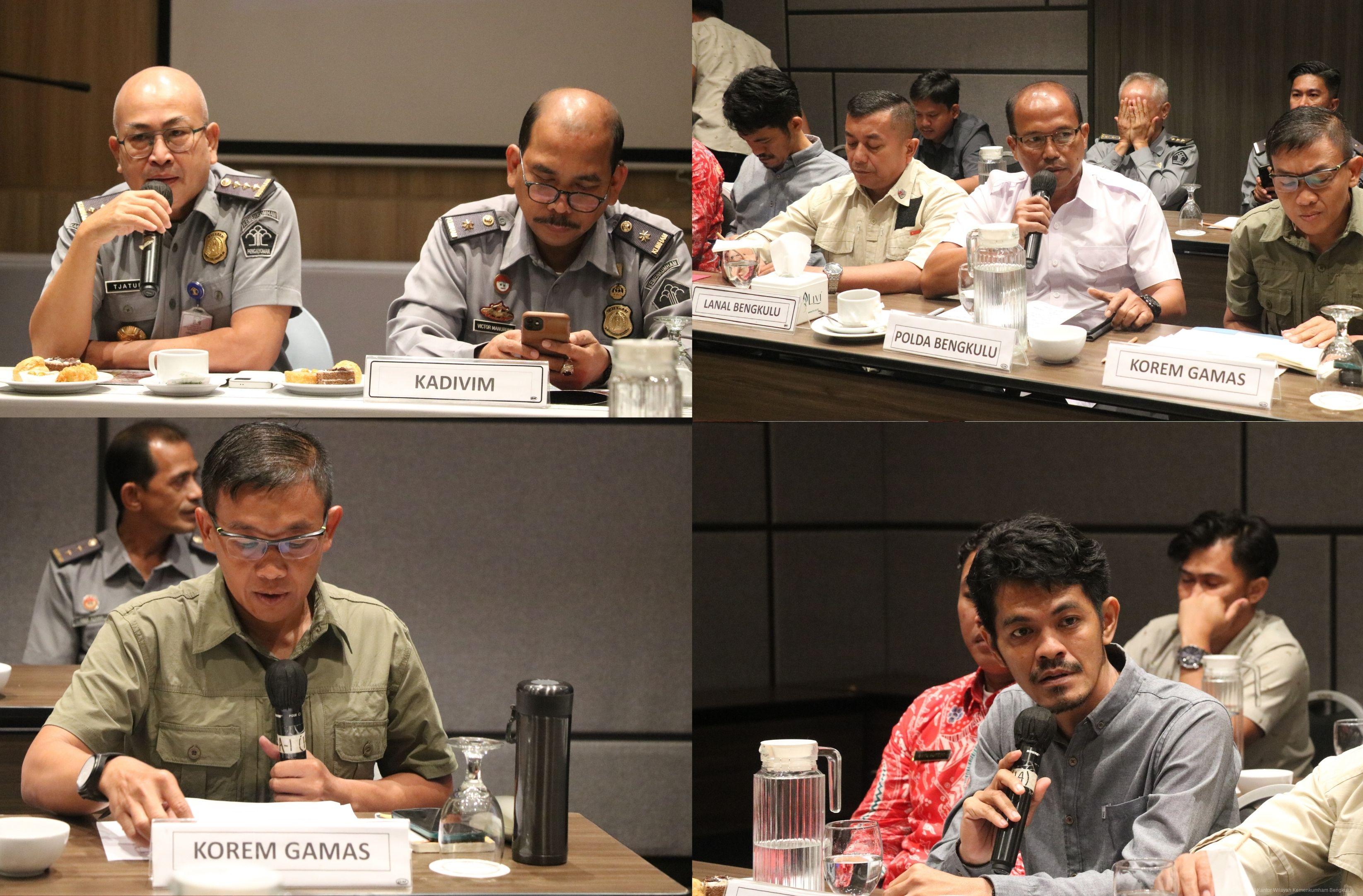 Optimalisasi Pengawasan Orang Asing di Bengkulu Kumham Bengkulu Gelar Rakor TIMPORA Tingkat Provinsi 2024 4