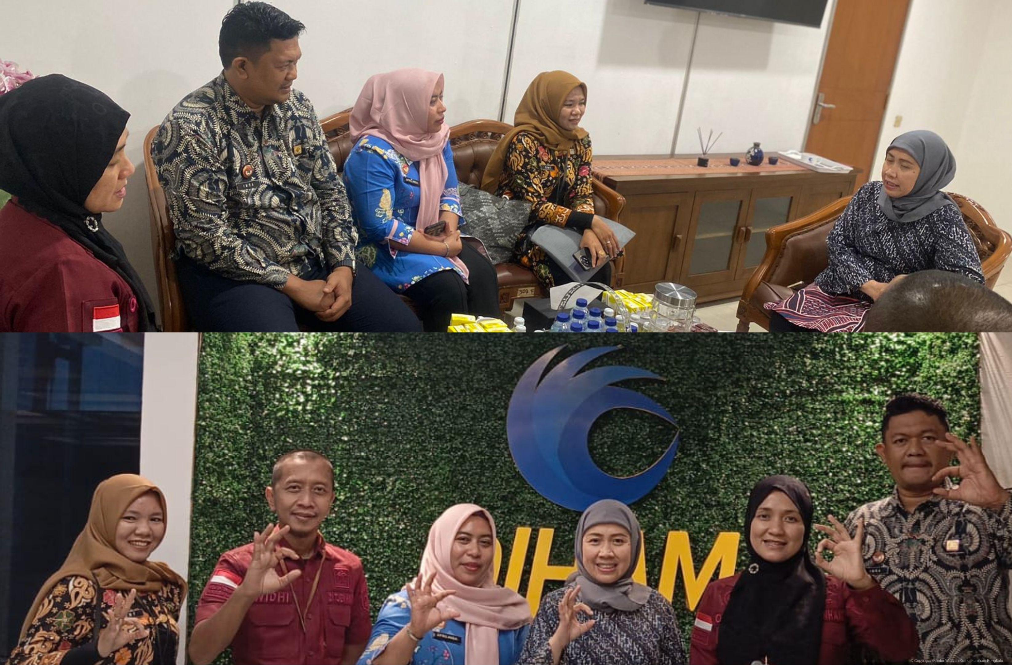 Efisiensi Anggaran dan Fasilitasi Aksi HAM Kanwil Kemenkumham Bengkulu Koordinasi dengan Ditjen HAM2