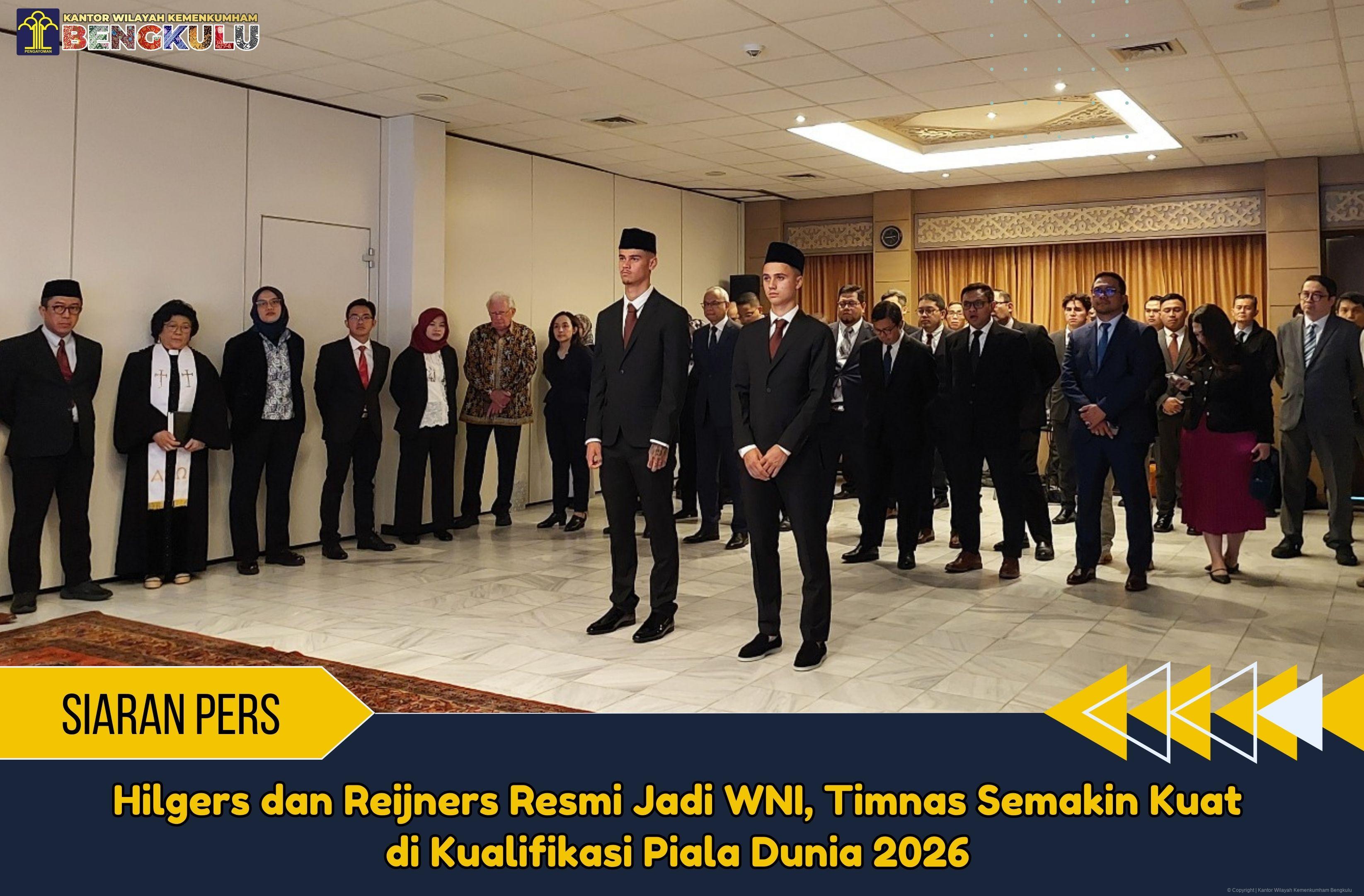 Hilgers dan Reijners Resmi Jadi WNI Timnas Semakin Kuat di Kualifikasi Piala Dunia 2026