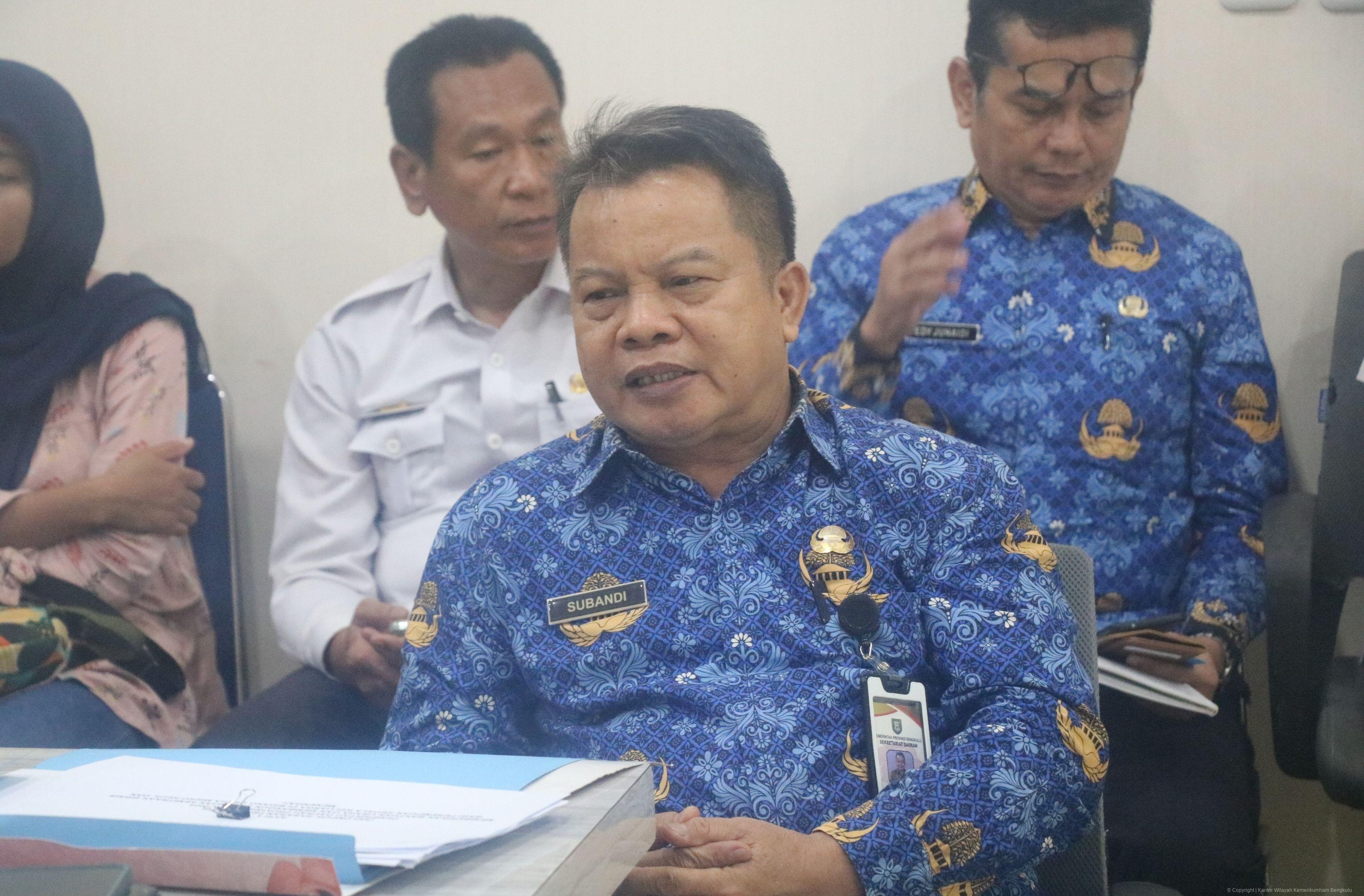 Kanwil Kemenkumham Bengkulu Gelar Rakor Aksi HAM Wilayah Bahas Evaluasi dan Persiapan Pelaporan B08 Tahun 2024 3