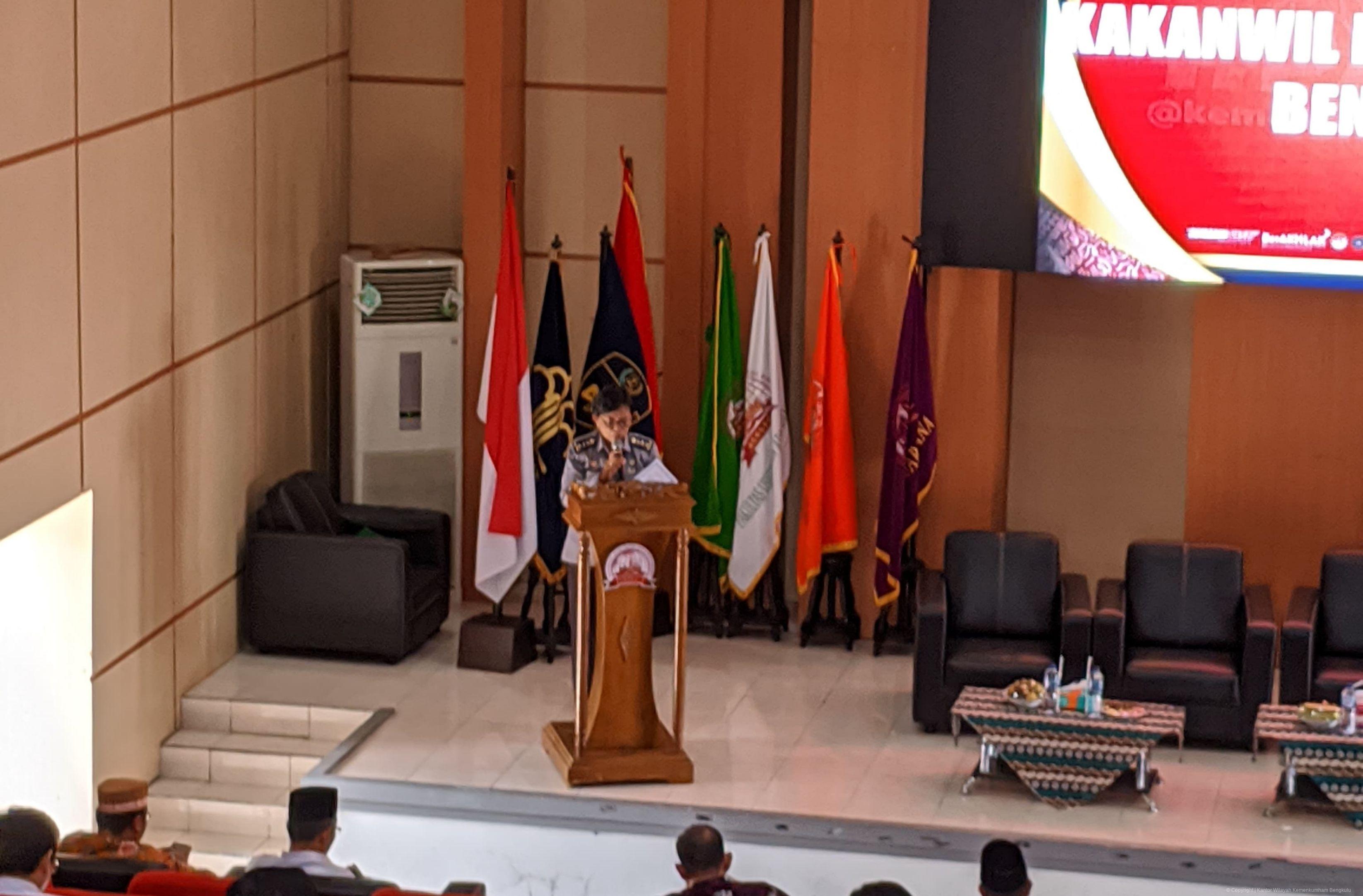 Kanwil Kemenkumham Bengkulu Gelar Sosialisasi dan Diseminasi KI di UIN Fatmawati Soekarno Bengkulu 2