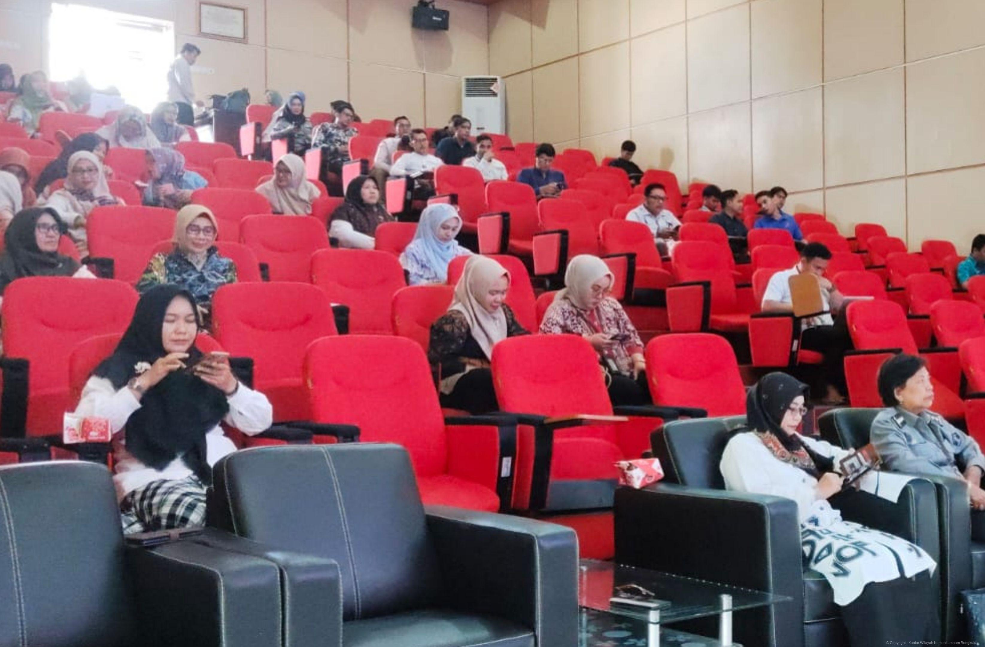 Kanwil Kemenkumham Bengkulu Gelar Sosialisasi dan Diseminasi KI di UIN Fatmawati Soekarno Bengkulu 4