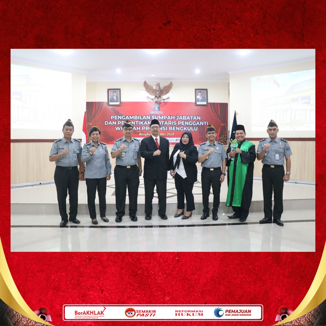 Lantik Notaris Pengganti Kadivyankumham Ingatkan Notaris Beri Pelayanan Terbaik 6