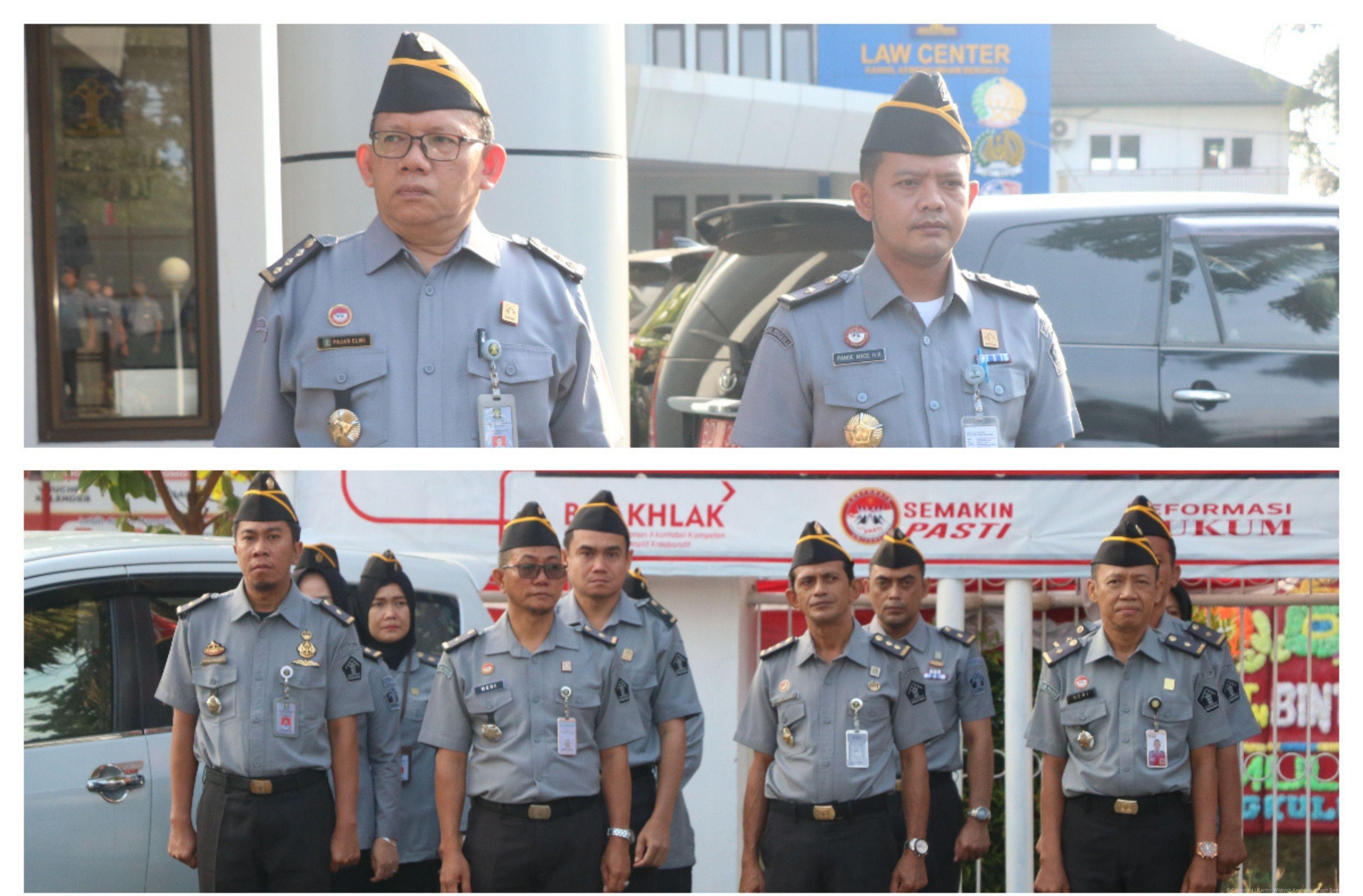 Tampil Perdana Menjadi Pembina Kepala Divisi Pelayanan Hukum dan HAM Apresiasi Kinerja Humas Kanwil Kemenkumham Bengkulu 5