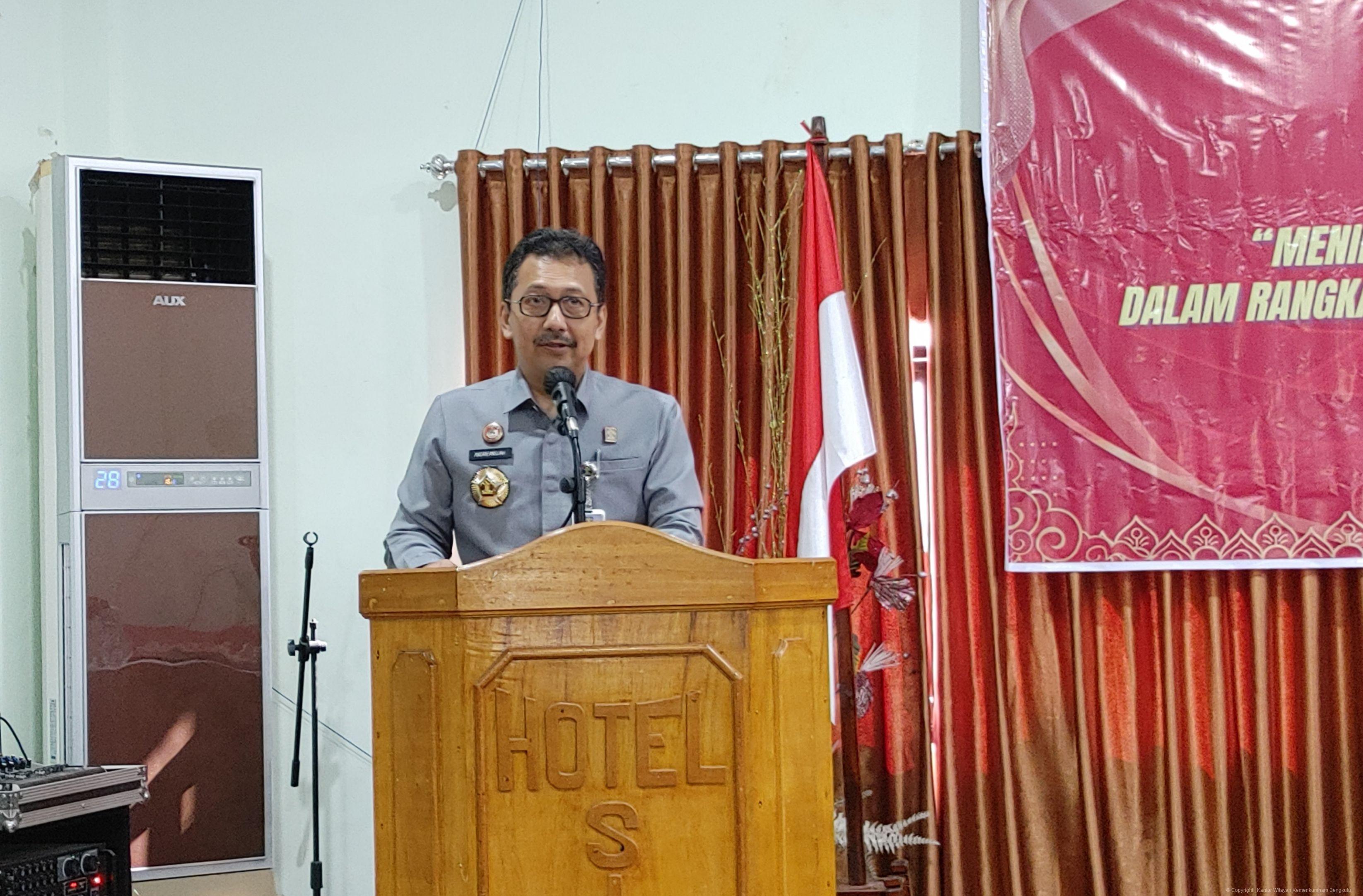 Wujudkan Kepastian Hukum Kanwil Kemenkumham Bengkulu Gencarkan Sosialisasi Layanan Fidusia di Kab. Bengkulu Tengah 2