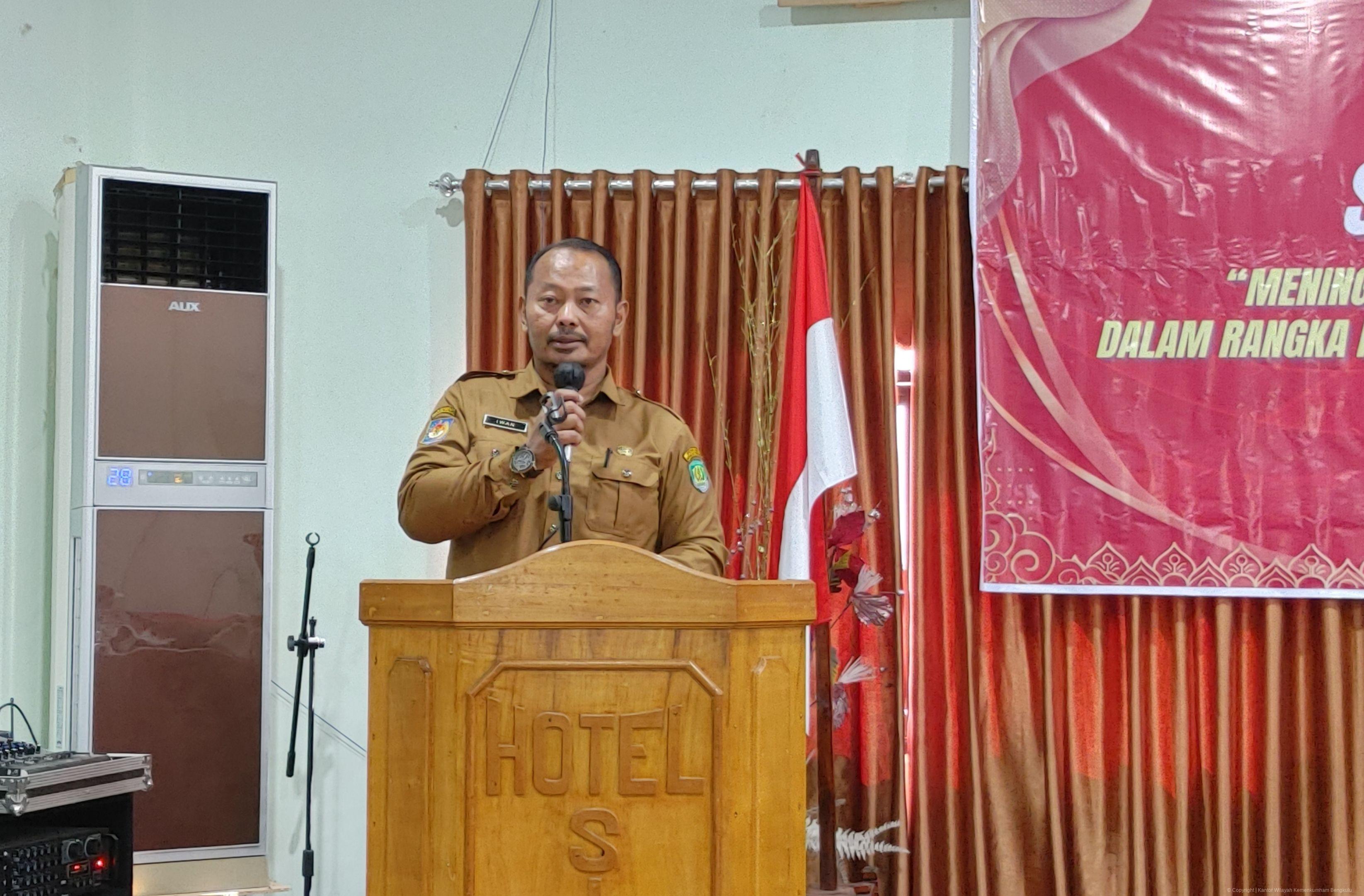 Wujudkan Kepastian Hukum Kanwil Kemenkumham Bengkulu Gencarkan Sosialisasi Layanan Fidusia di Kab. Bengkulu Tengah 3