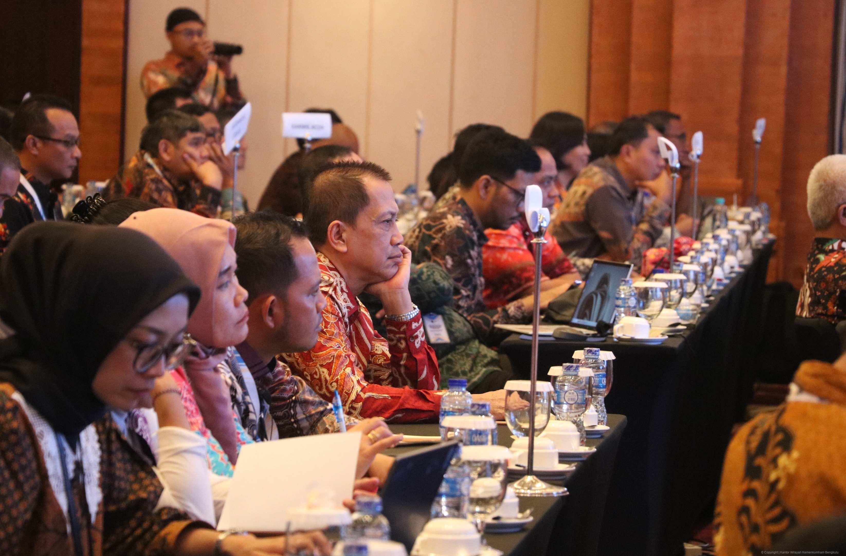 Dukung Renaksi dan Tarja Tahun 2025 Kumham Bengkulu Siap Wujudkan Penegakan dan Pelayanan Bidang KI yang Berdampak 2