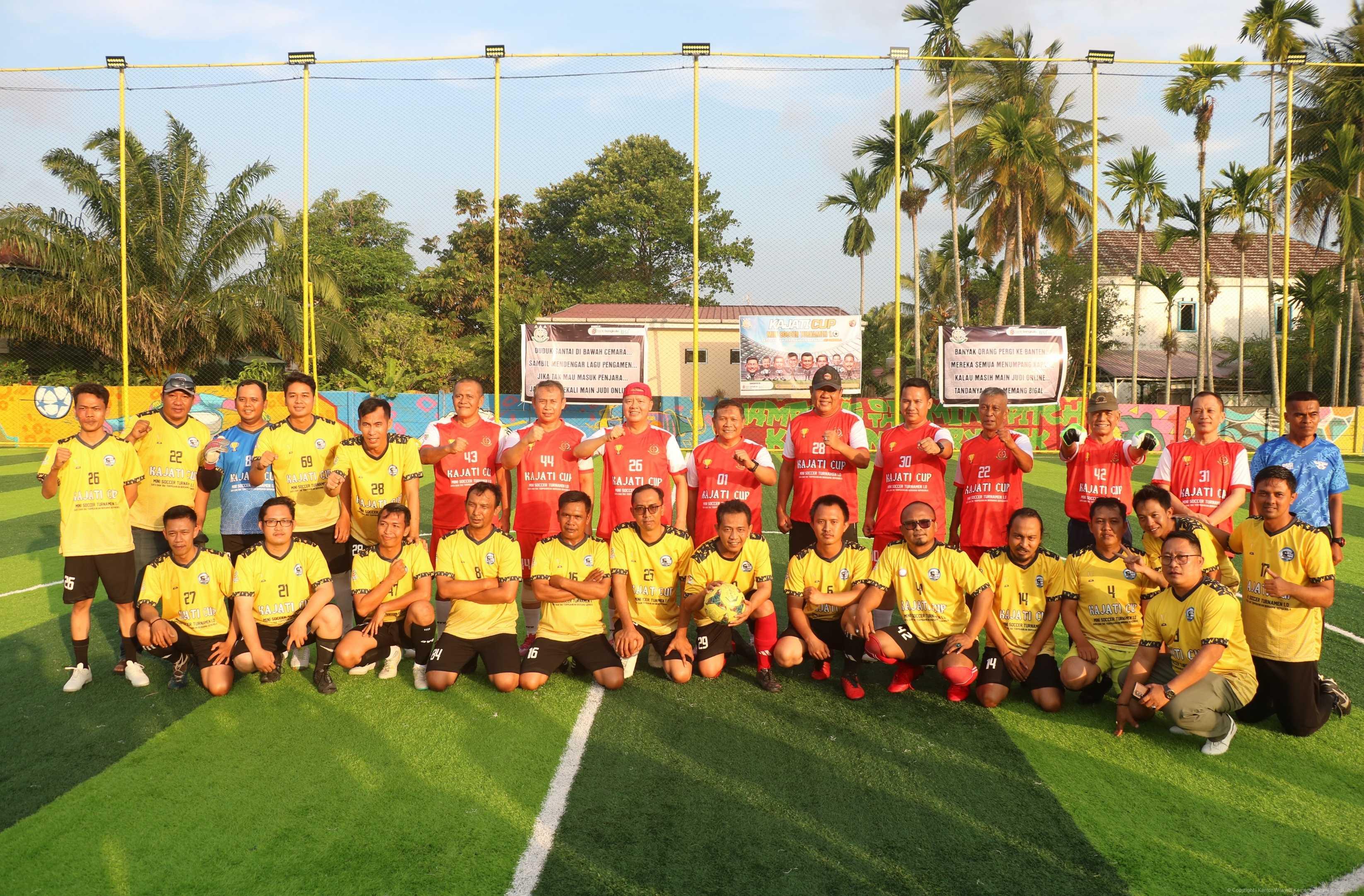 Jalin Sinergi Kemenkumham Bengkulu Hadiri Pembukaan Turnamen Mini Soccer Kajati Cup 1.0 5