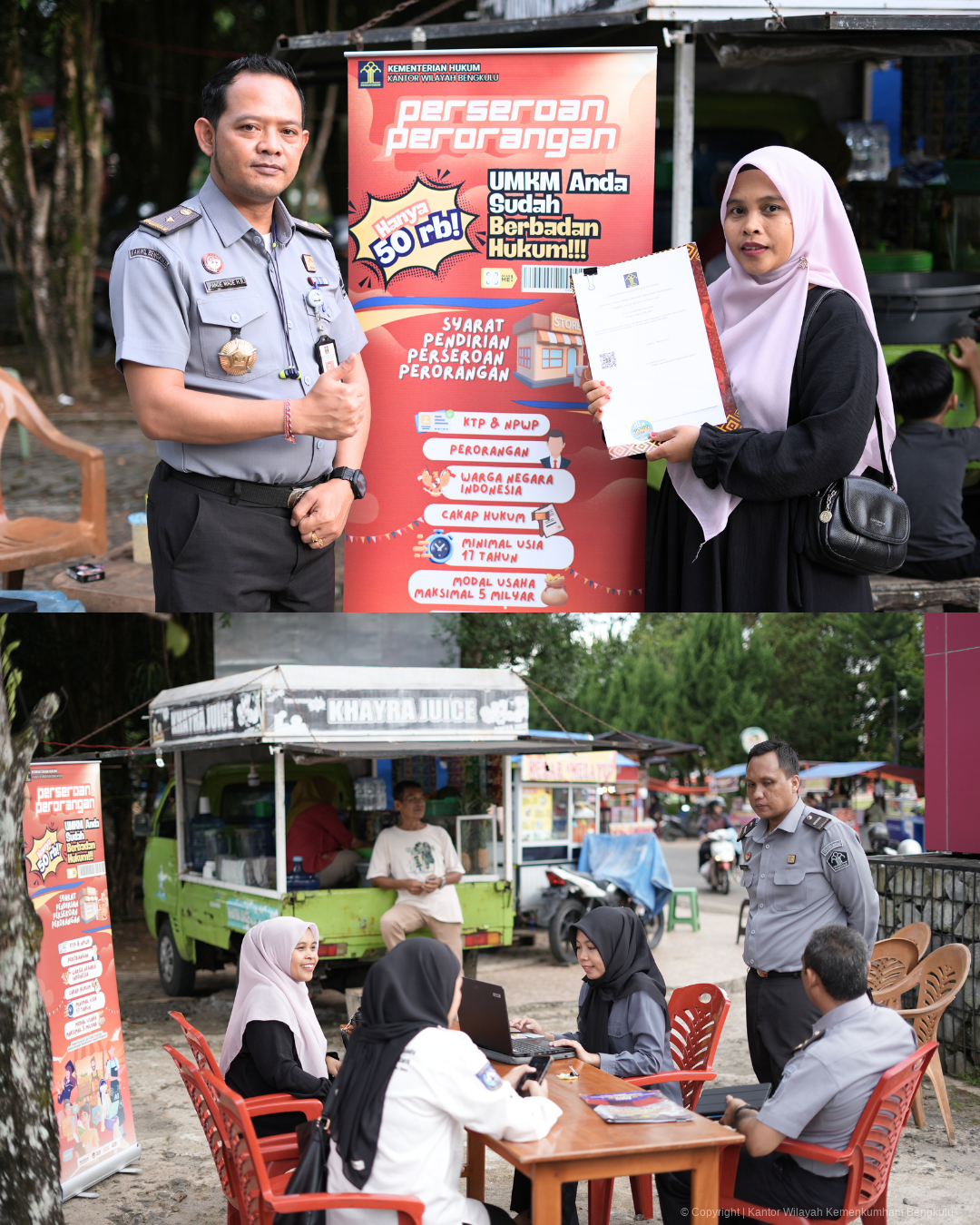 18 UMKM Bengkulu Utara Kini Resmi Berbadan Hukum Ini Aksi Keren Tim Jemput BERKAH yang Bikin Heboh 5