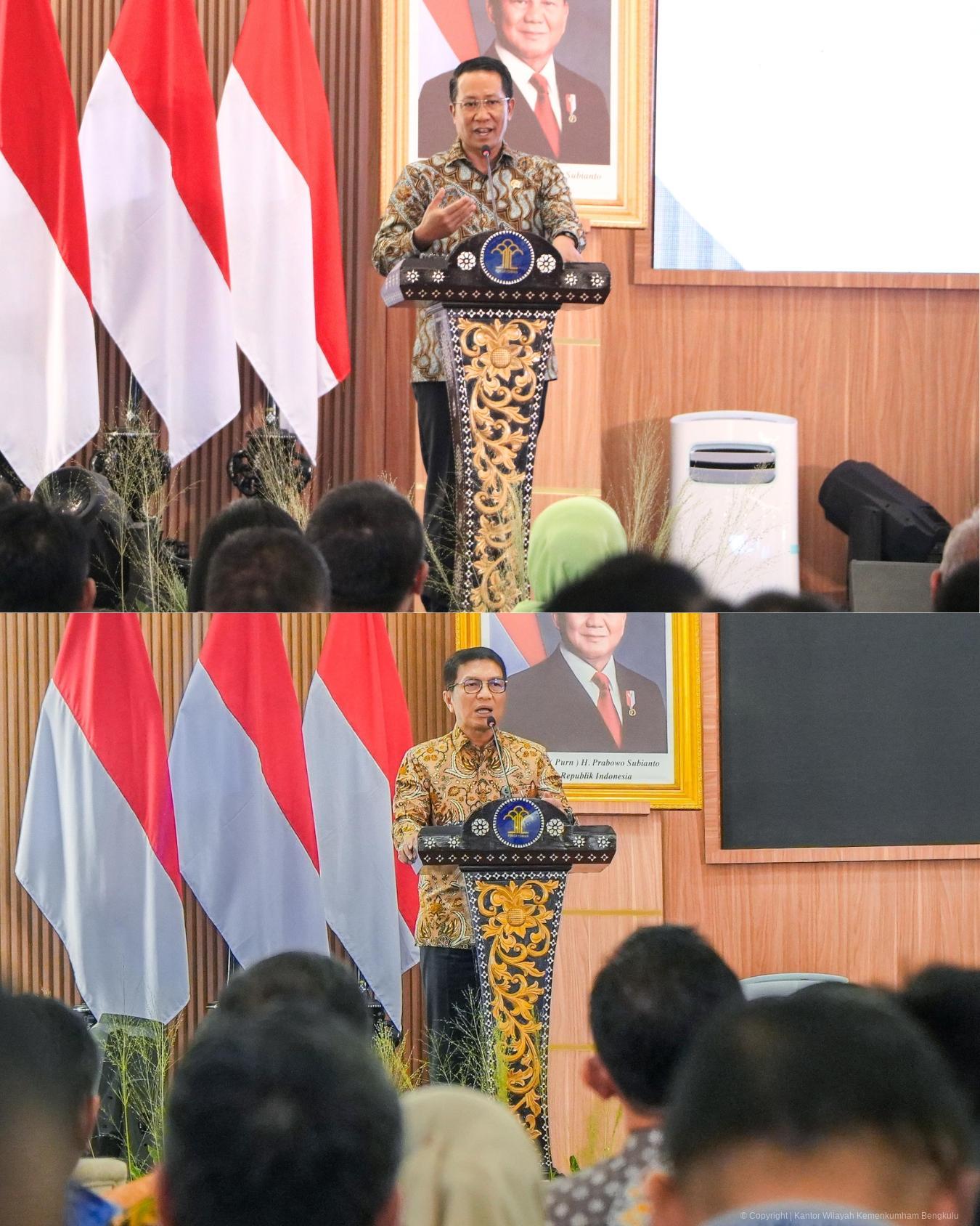 Rakor Kinerja Resmi Ditutup Kemenkum Bengkulu Siap Laksanakan Arahan Strategis Menteri Hukum dan Ciptakan Momentum Perubahan 3