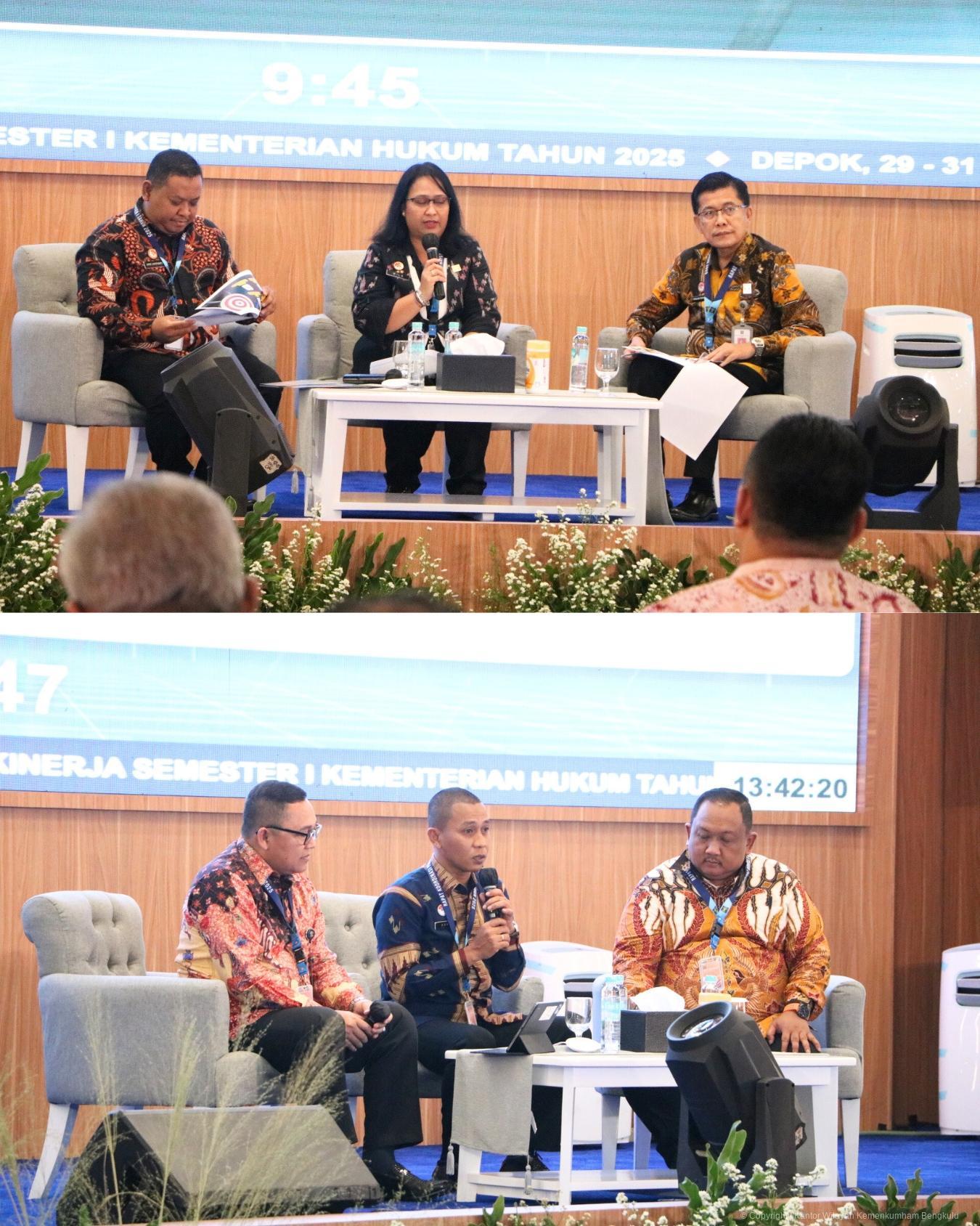 Rakor Kinerja Resmi Ditutup Kemenkum Bengkulu Siap Laksanakan Arahan Strategis Menteri Hukum dan Ciptakan Momentum Perubahan 5