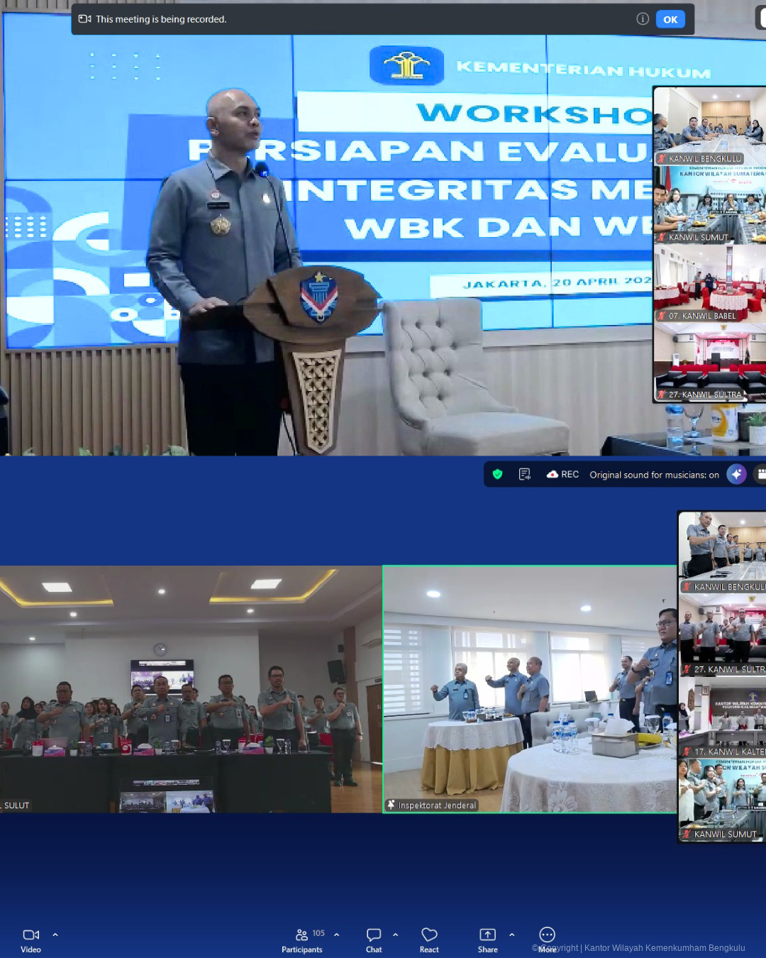 Mantapkan Langkah Menuju WBK 2026 Kanwil Kemenkum Bengkulu Siap Wujudkan Birokrasi Bersih dan Berdampak 5