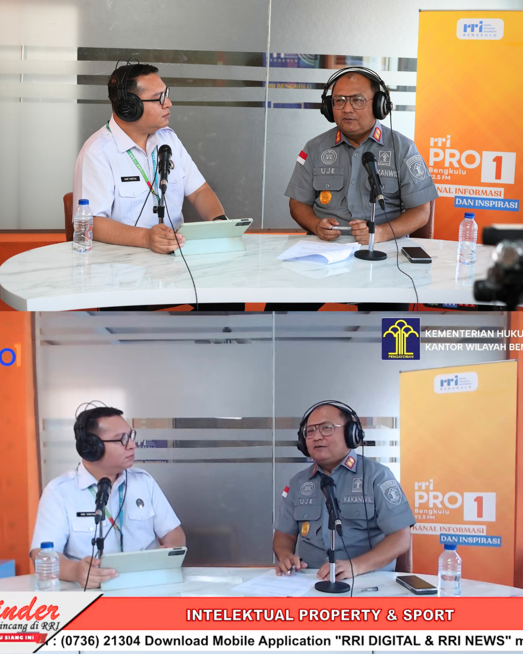 Olahraga Bukan Sekadar Keringat Ini Aset Kementerian Hukum Bengkulu Kupas Tuntas Kekayaan Intelektual di RRI 3