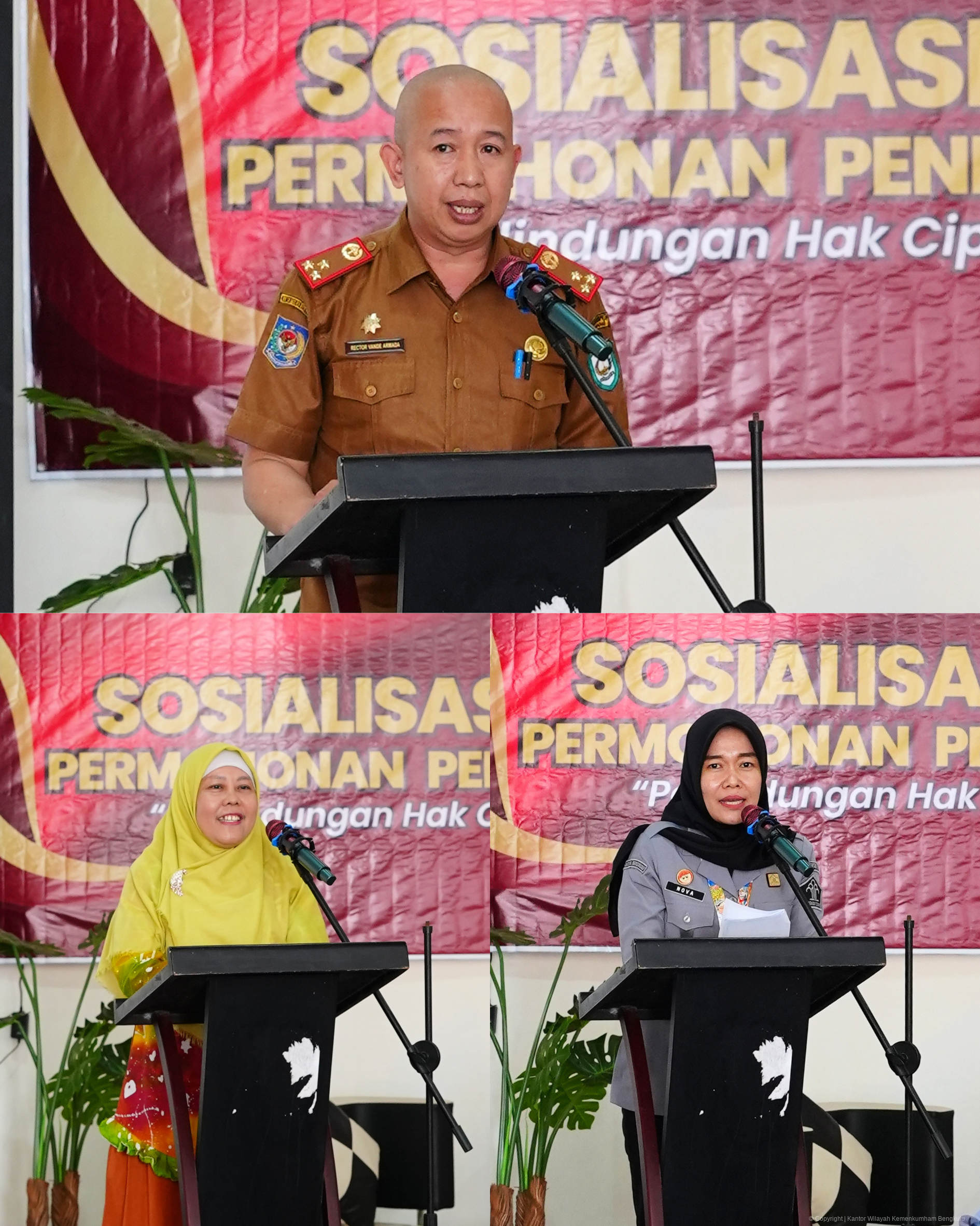 Dorong Ekonomi Kreatif Daerah Kemenkum Bengkulu bersama Pemkab Kepahiang Sinergi Gelar Sosialisasi Kekayaan Intelektual 2