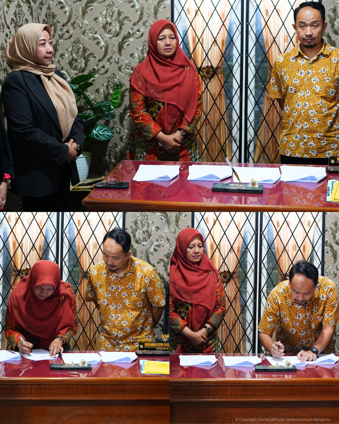 Estafet Tanggung Jawab Kemenkum bengkulu Kawal Penyerahan Protokol Notaris di Kabupaten Rejang Lebong 3