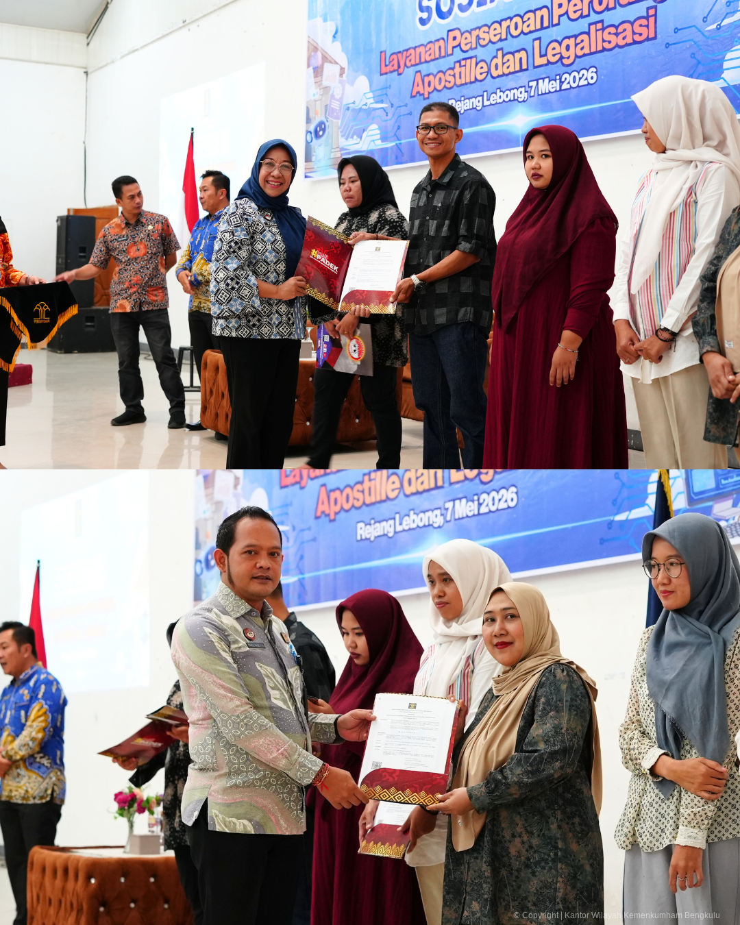 Sah Berbadan Hukum 17 UMK Rejang Lebong Terima SK Perseroan Perorangan dari Kemenkum Bengkulu 3