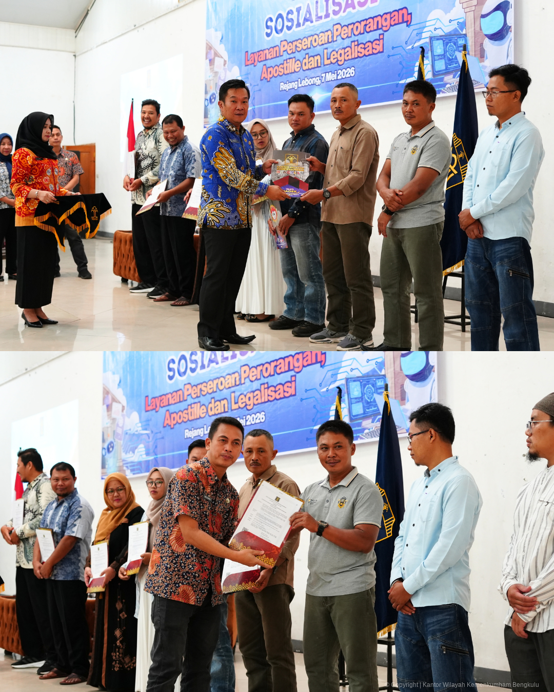 Sah Berbadan Hukum 17 UMK Rejang Lebong Terima SK Perseroan Perorangan dari Kemenkum Bengkulu 4
