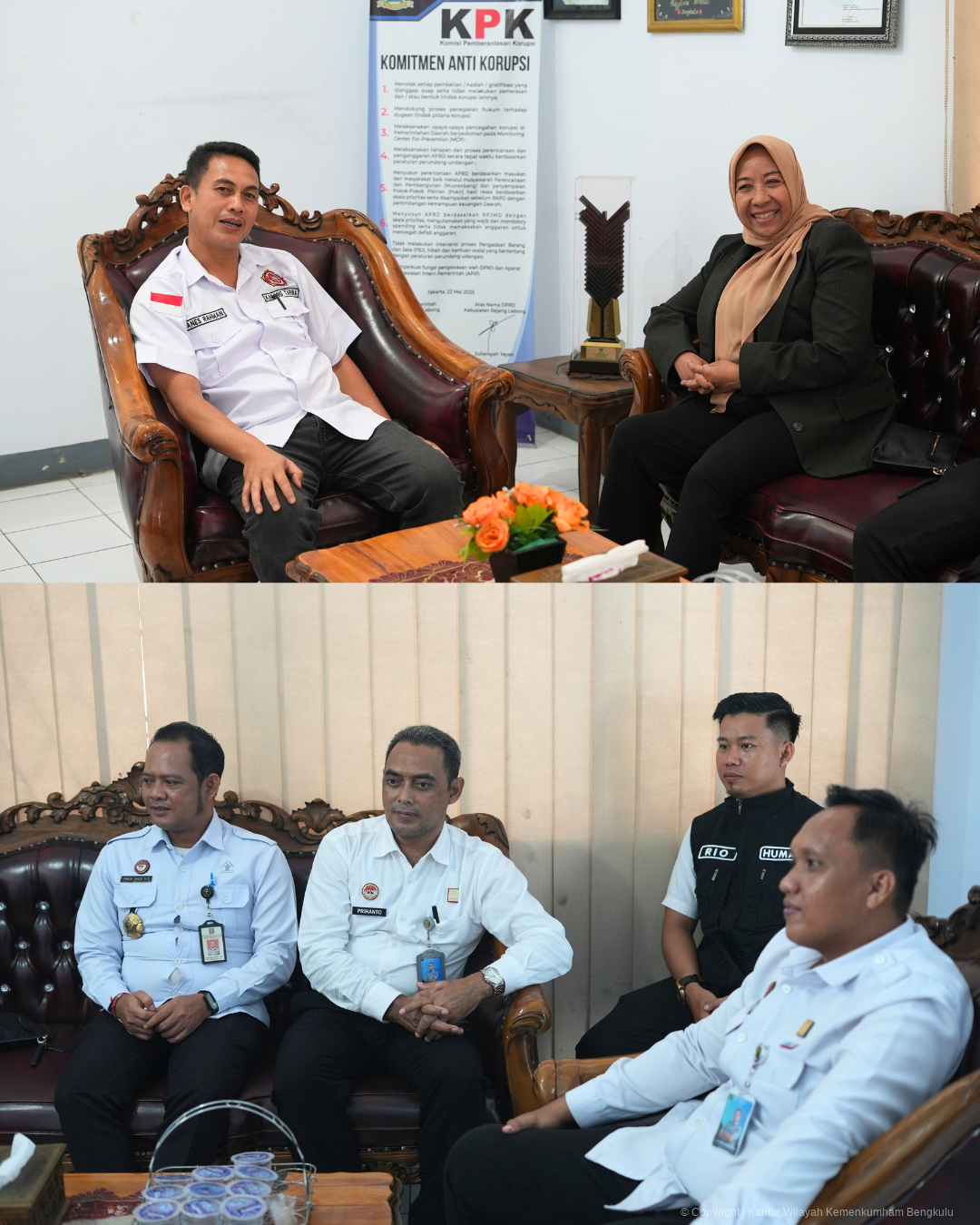 Sinergi Memajukan UMKM Kemenkum Bengkulu Mantapkan Persiapan Sosialisasi di Kabupaten Rejang Lebong 2