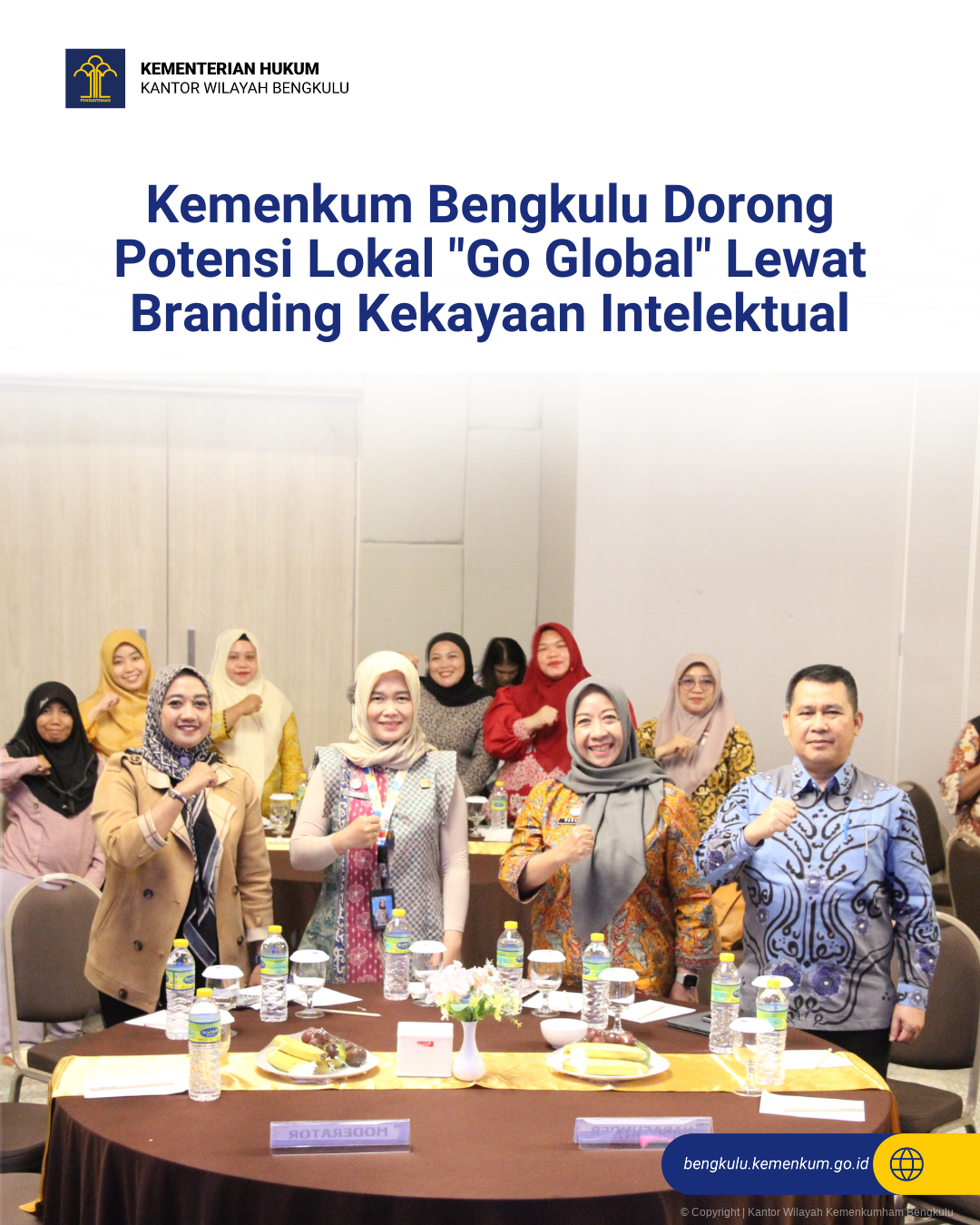 Kemenkum Bengkulu Dorong Potensi Lokal 