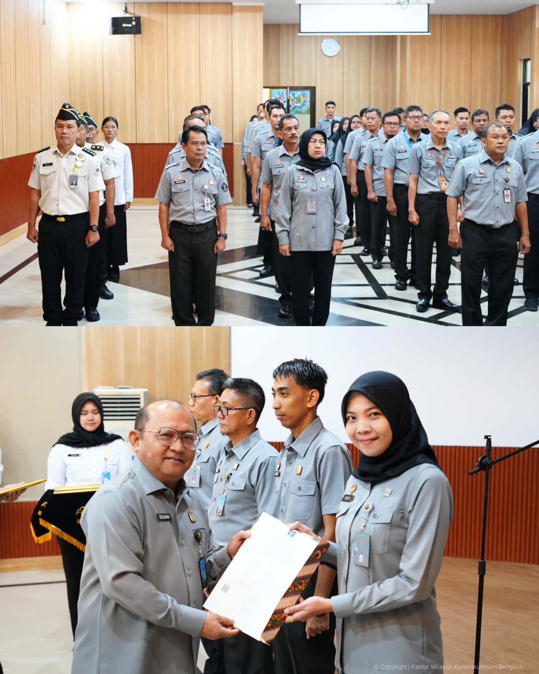 PASTI WBK PENUH CERIA Gemuruh Semangat Apel Kemenkum Bengkulu 3