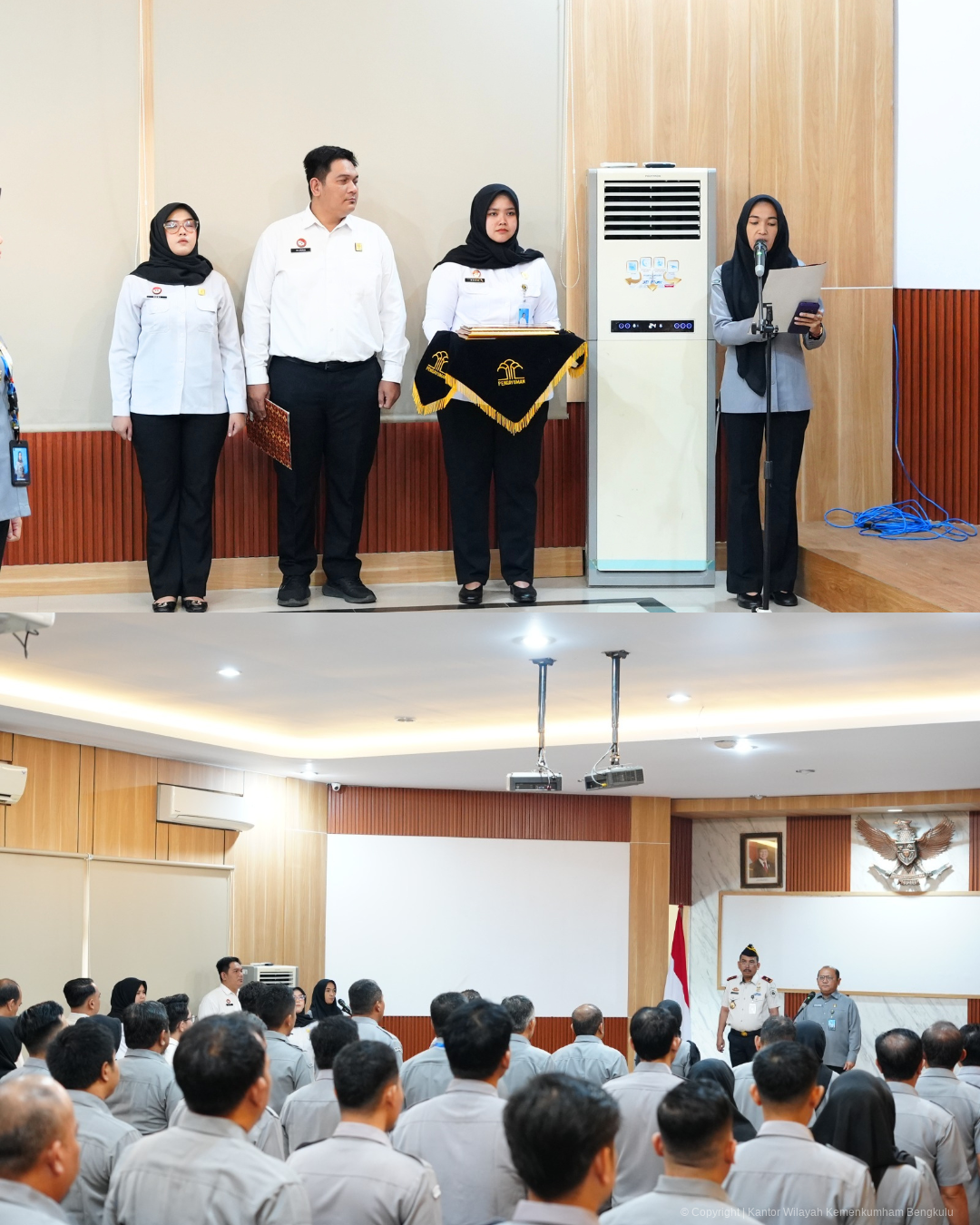 PASTI WBK PENUH CERIA Gemuruh Semangat Apel Kemenkum Bengkulu 5