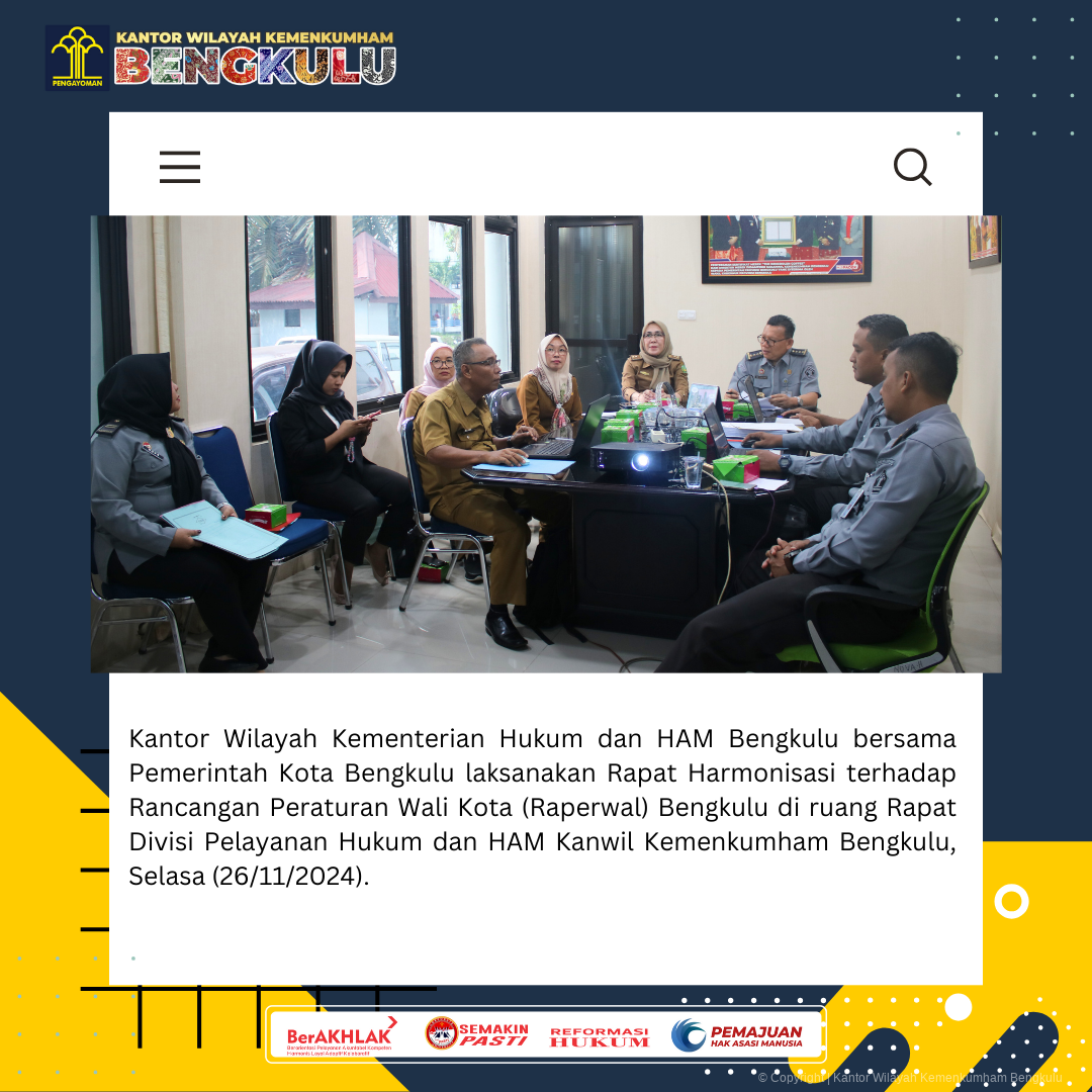 harmonisasi raperwal 2