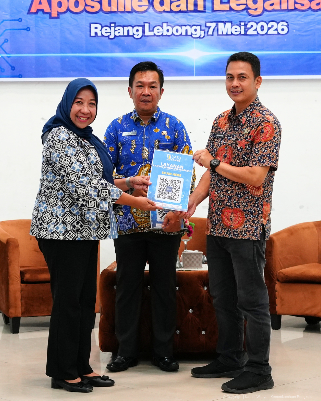 Cukup Pindai Lewat Smartphone Kemenkum Bengkulu Pangkas Birokrasi Layanan Hukum Melalui QR Code 3