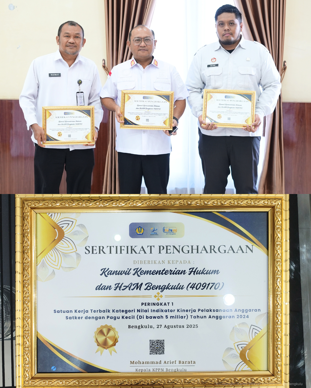 Kemenkum_Bengkulu_Raih_Tiga_Penghargaan_Prestisius_Treasury_Awards_2025_dari_KPPN_Bengkulu_5.png