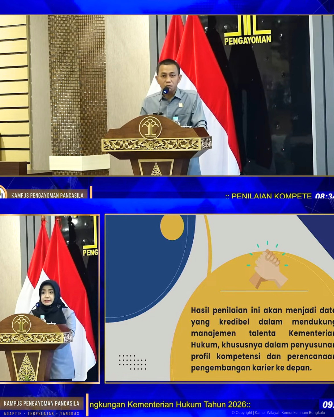 Terapkan Sistem Merit 10 Pegawai Kanwil Kementerian Hukum Bengkulu Ikuti Penilaian Kompetensi 5