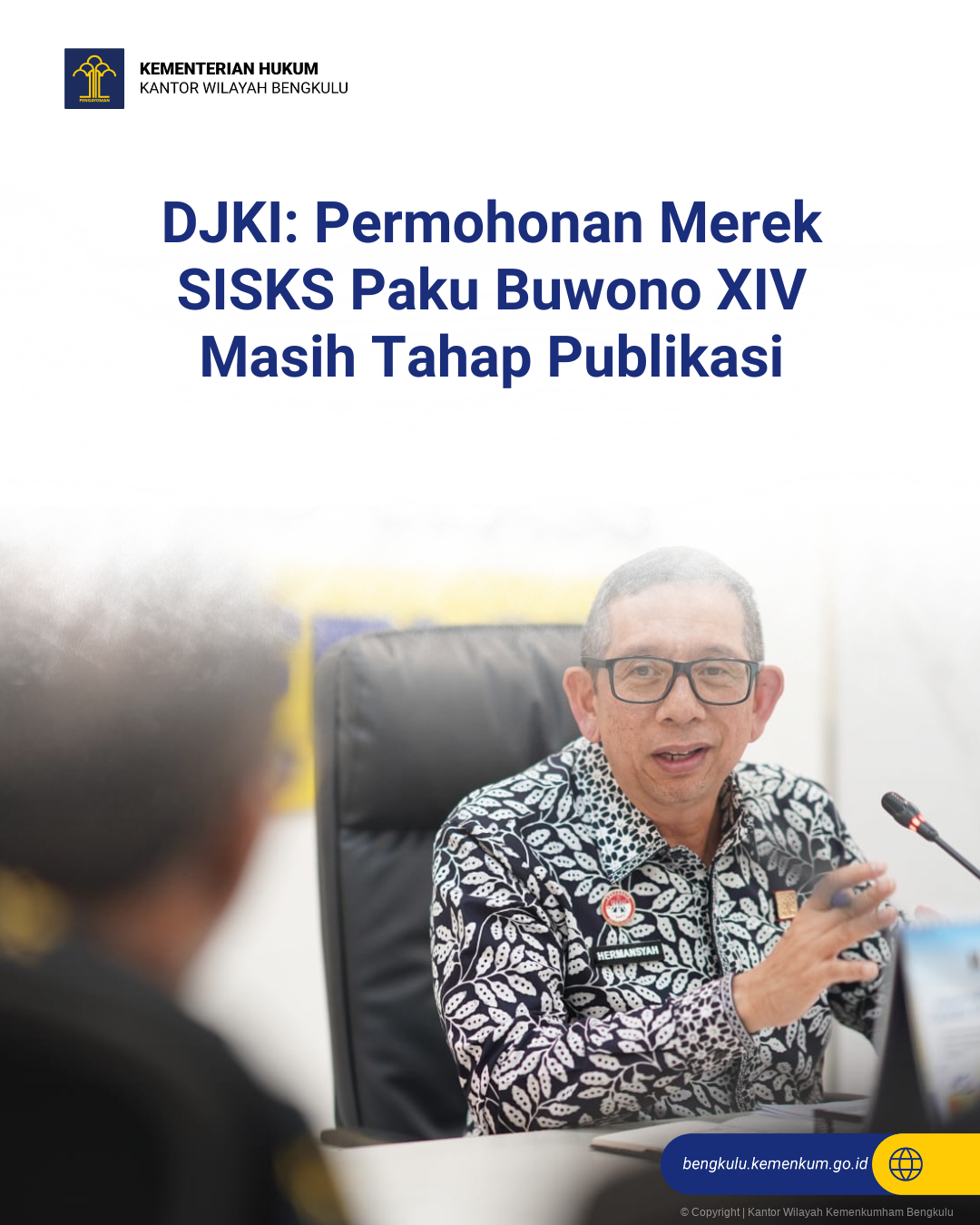 DJKI: Permohonan Merek SISKS Paku Buwono XIV Masih Tahap Publikasi